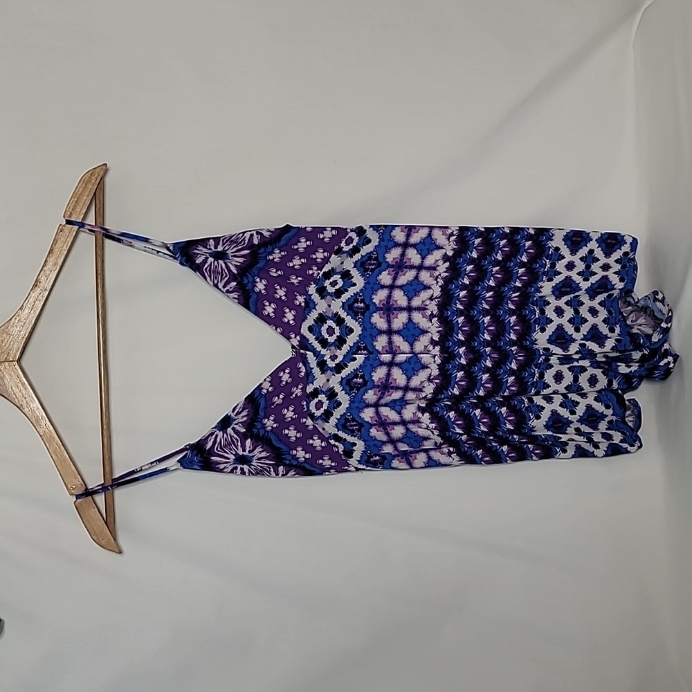 Forever 21 Junior's Small Y2K Boho Aztec Jumpsuit Romper